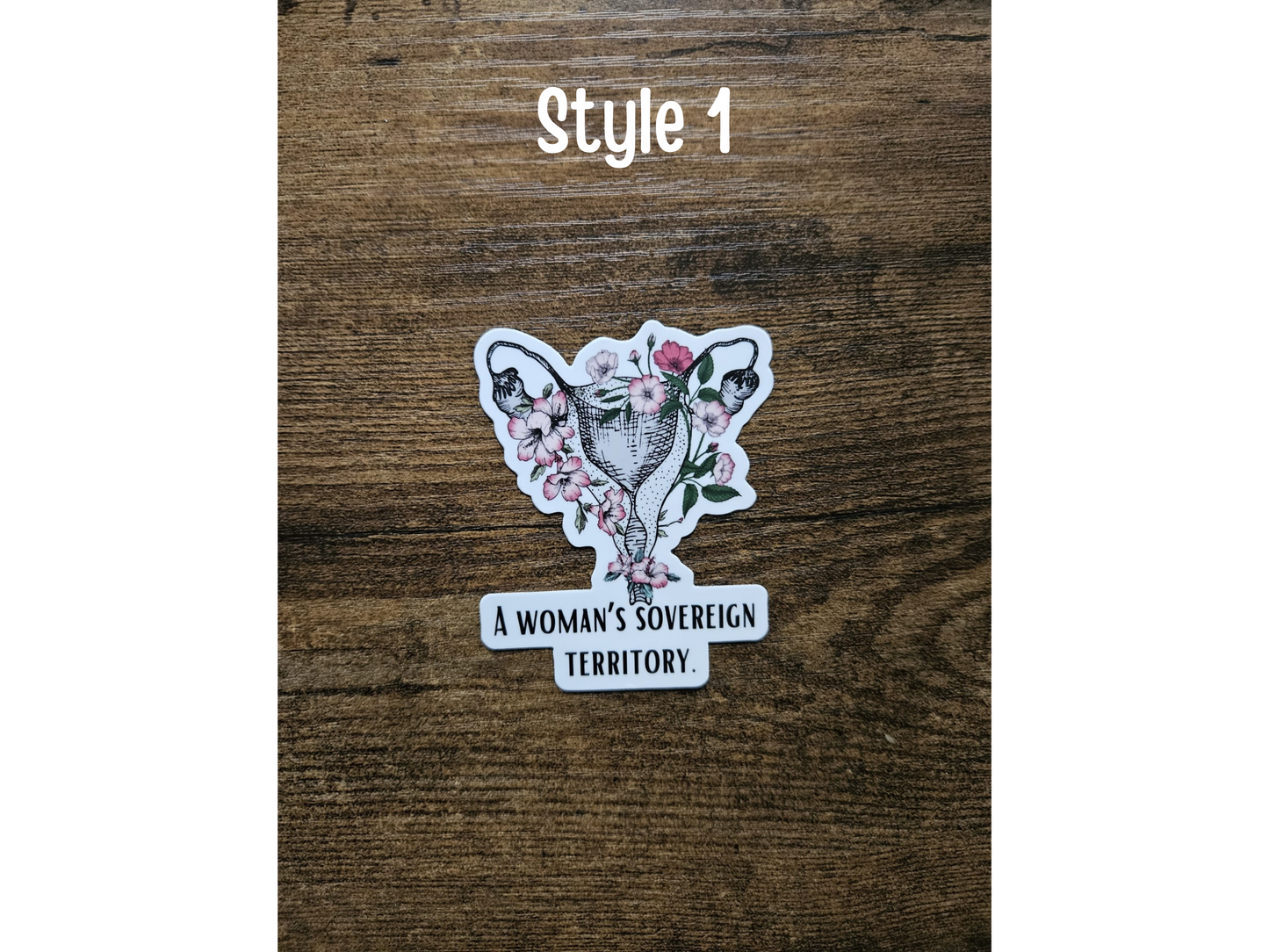Empower the Uterus Vinyl Sticker