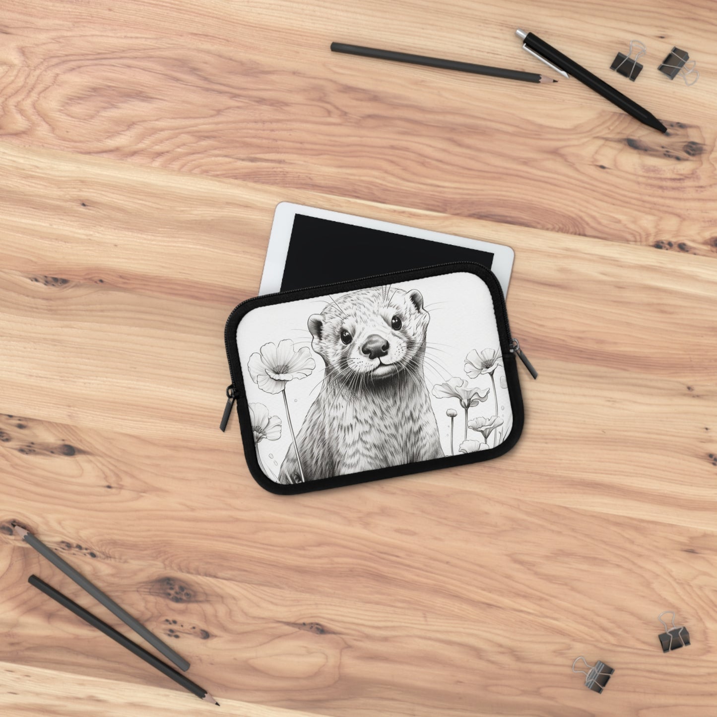 Cute Otter Laptop Sleeve