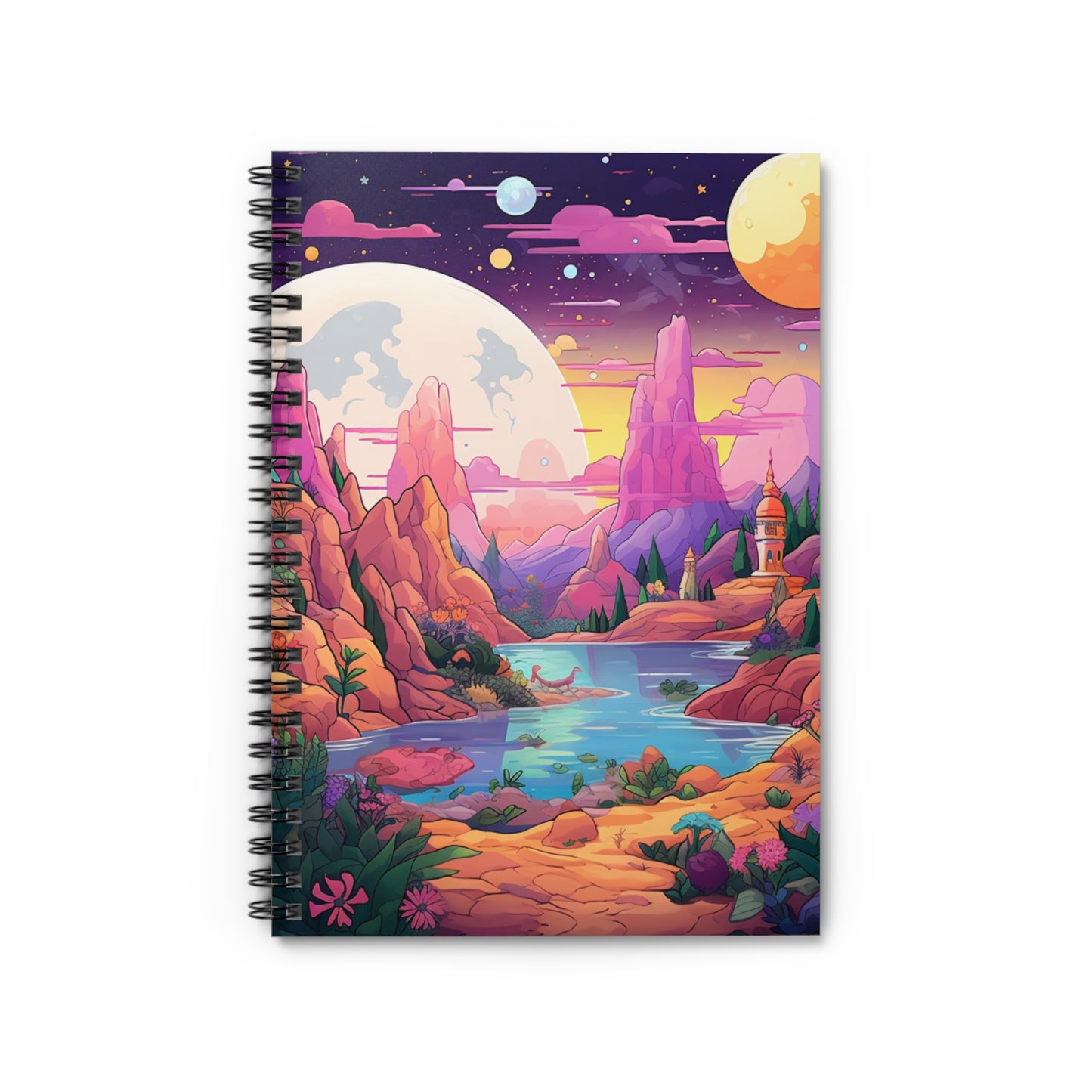 Fantasy Land Spiral Notebook