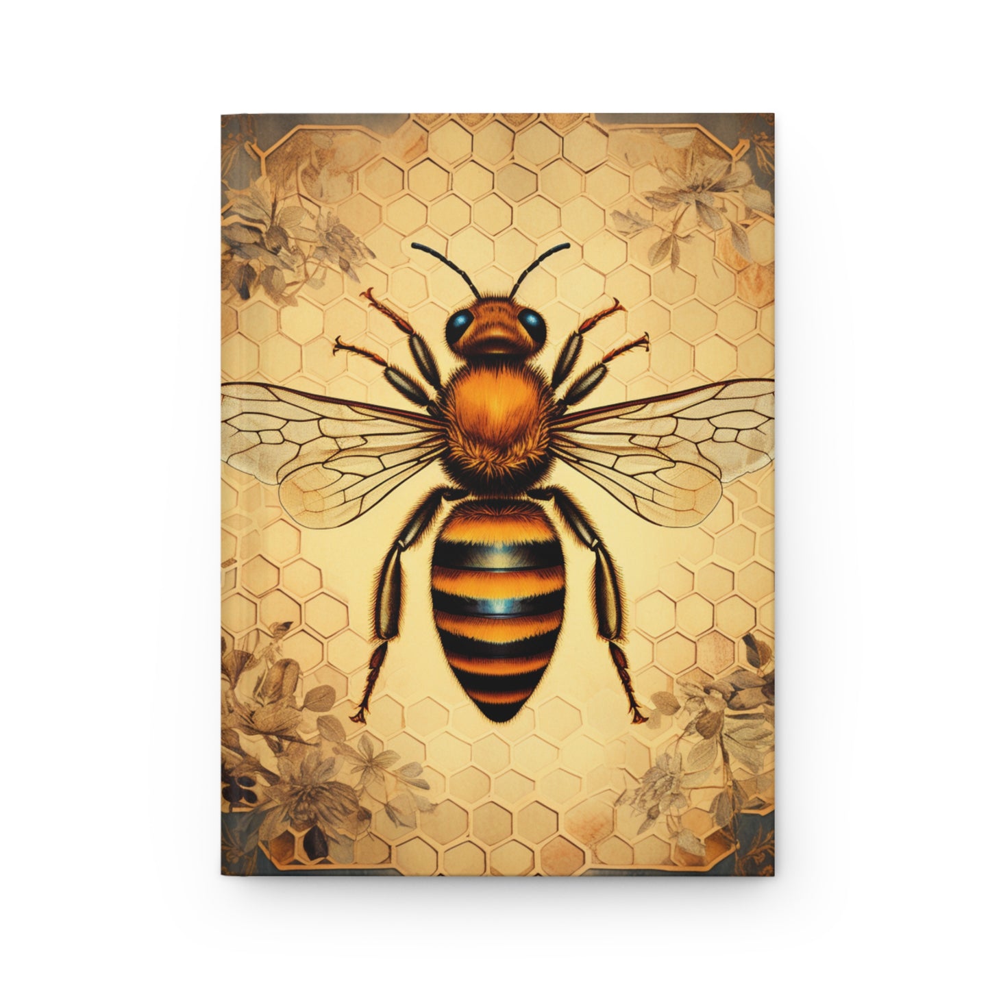 Honeycomb Bee Notebook