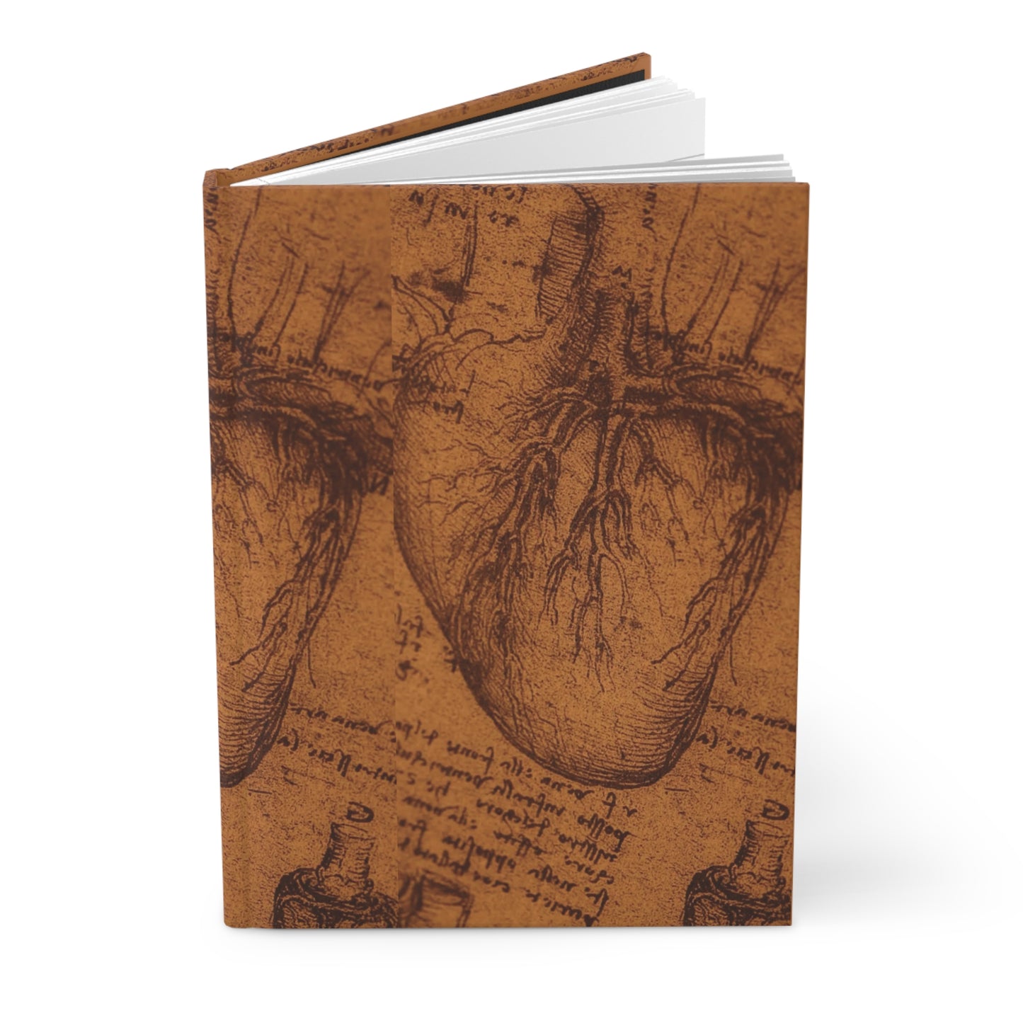 Vintage Anatomical Heart Notebook