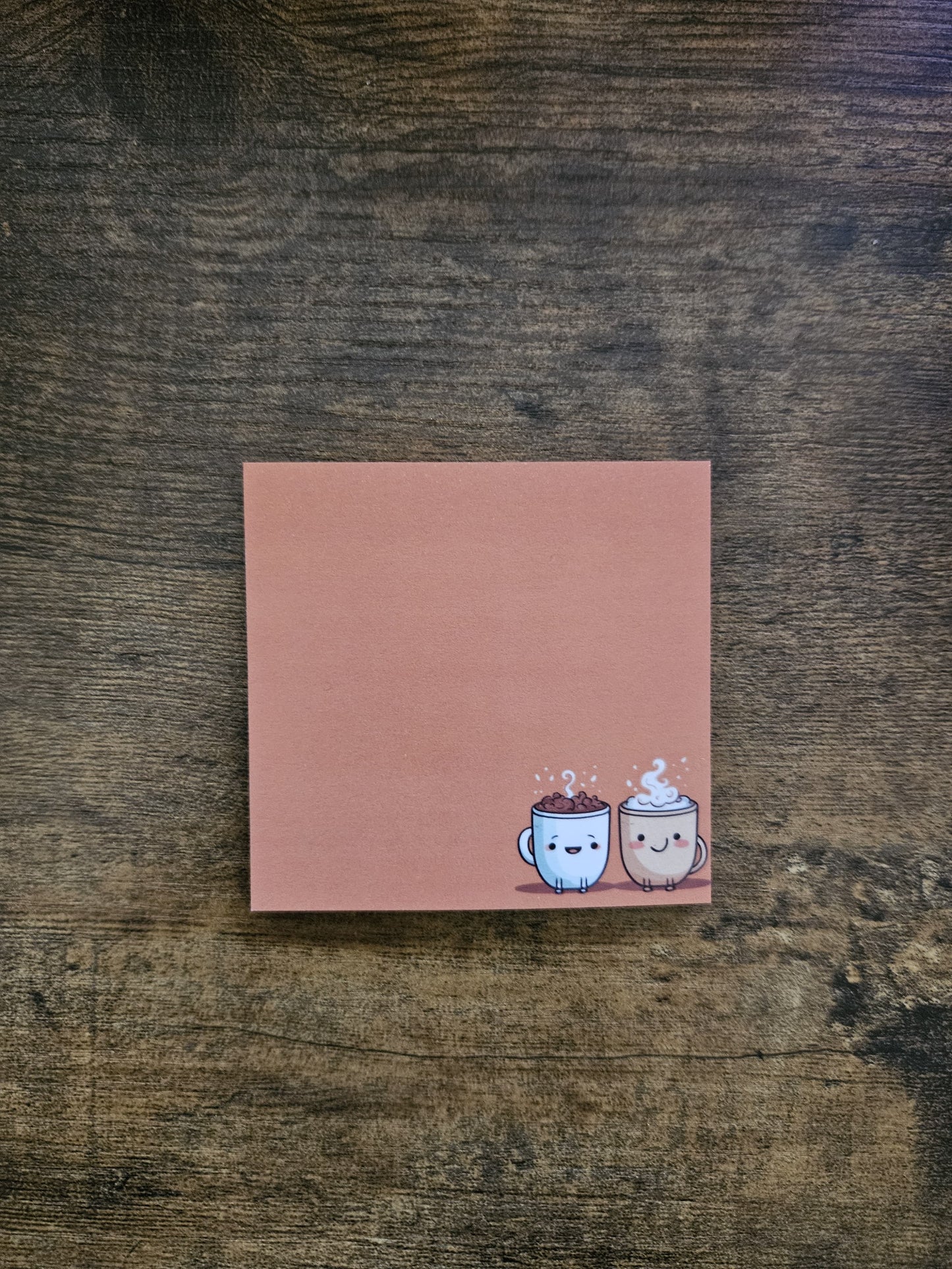 Cute Coffee Mugs Sticky Note Pads