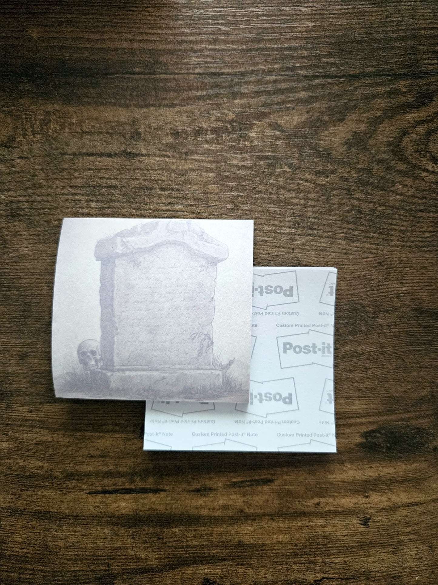 Spooky Tombstone Sticky Note Pads