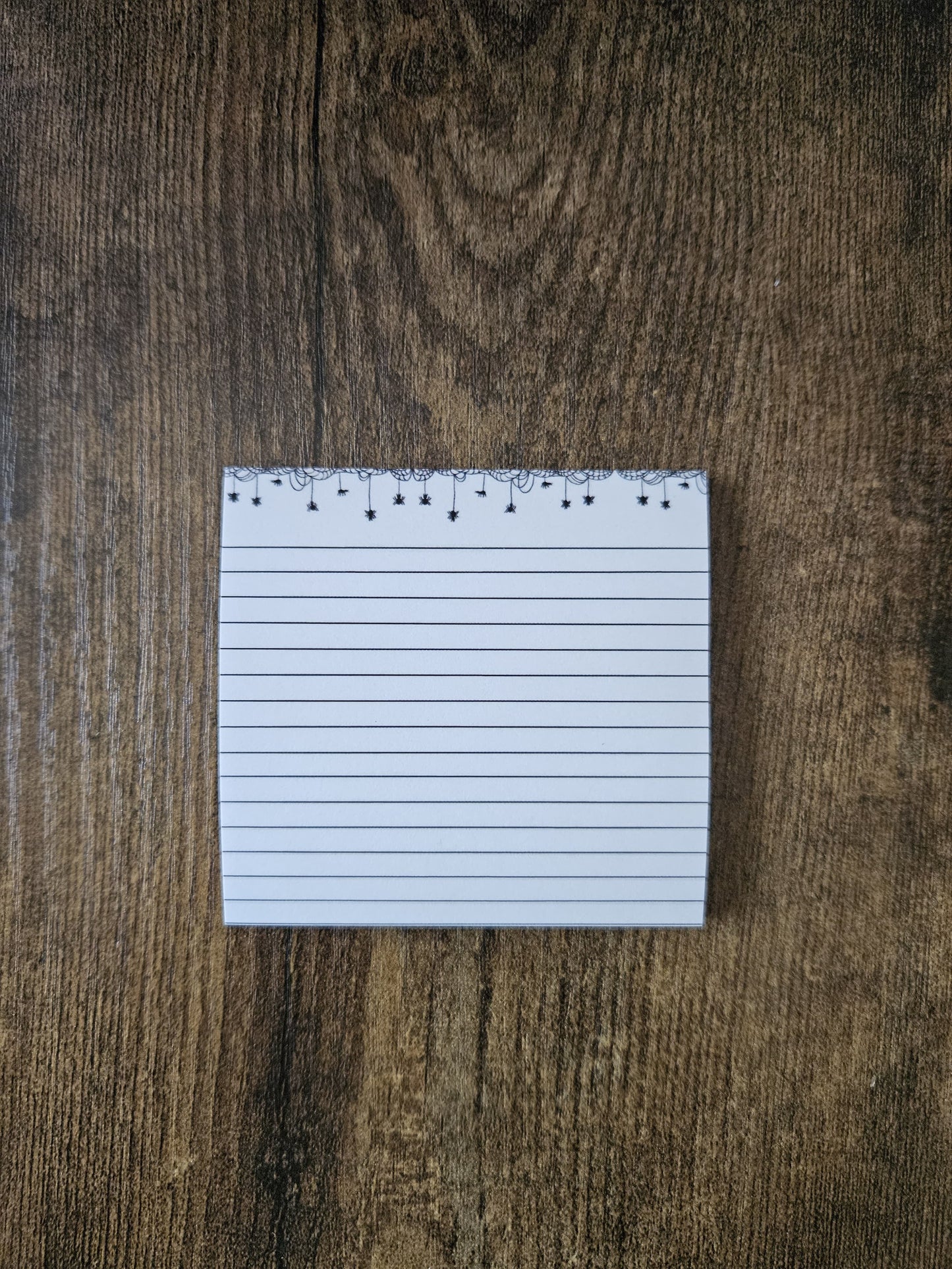 Spiders and Webs Sticky Note Pads