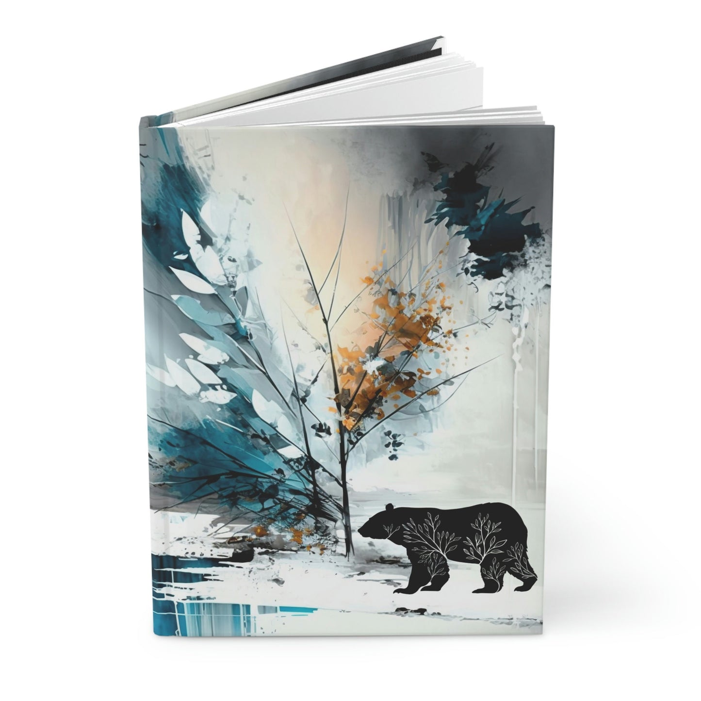 Bear in the Snow Notebook