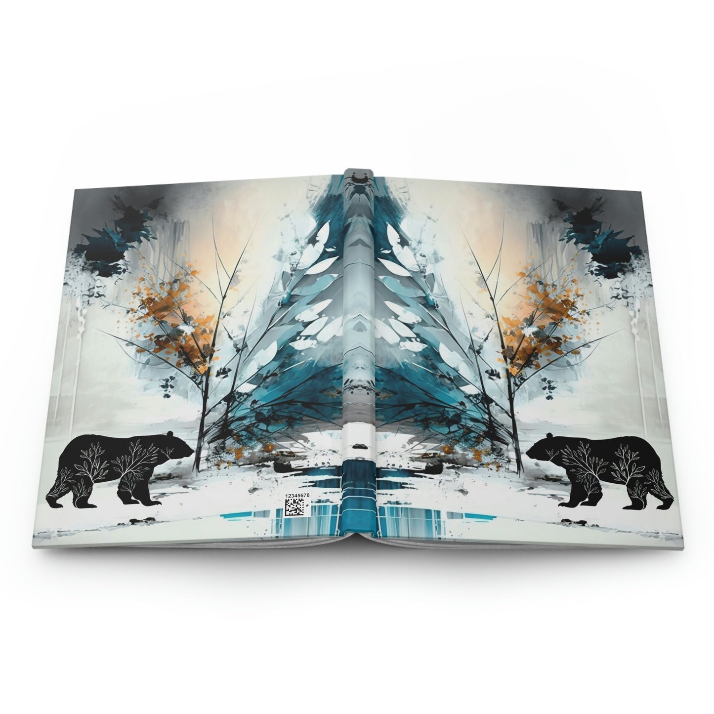 Bear in the Snow Notebook