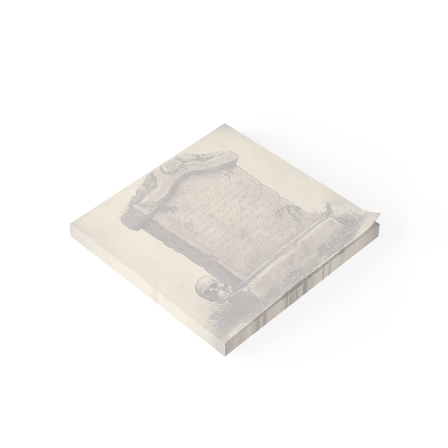 Spooky Tombstone Sticky Note Pads