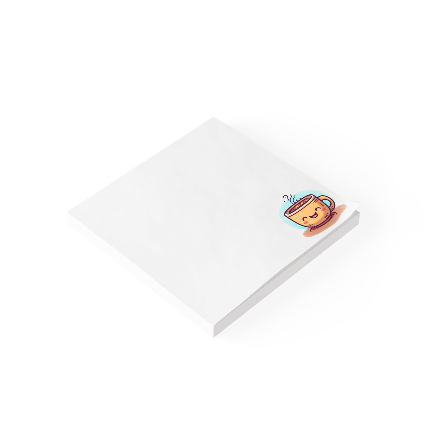 Happy Coffee Mug Sticky Note Pads