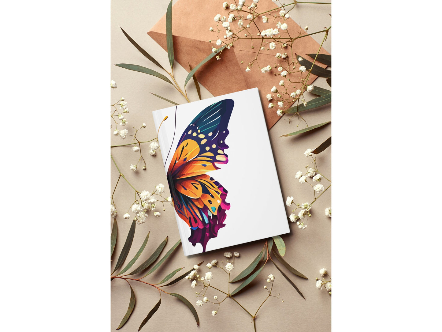 Colorful Butterfly Wings Notebook