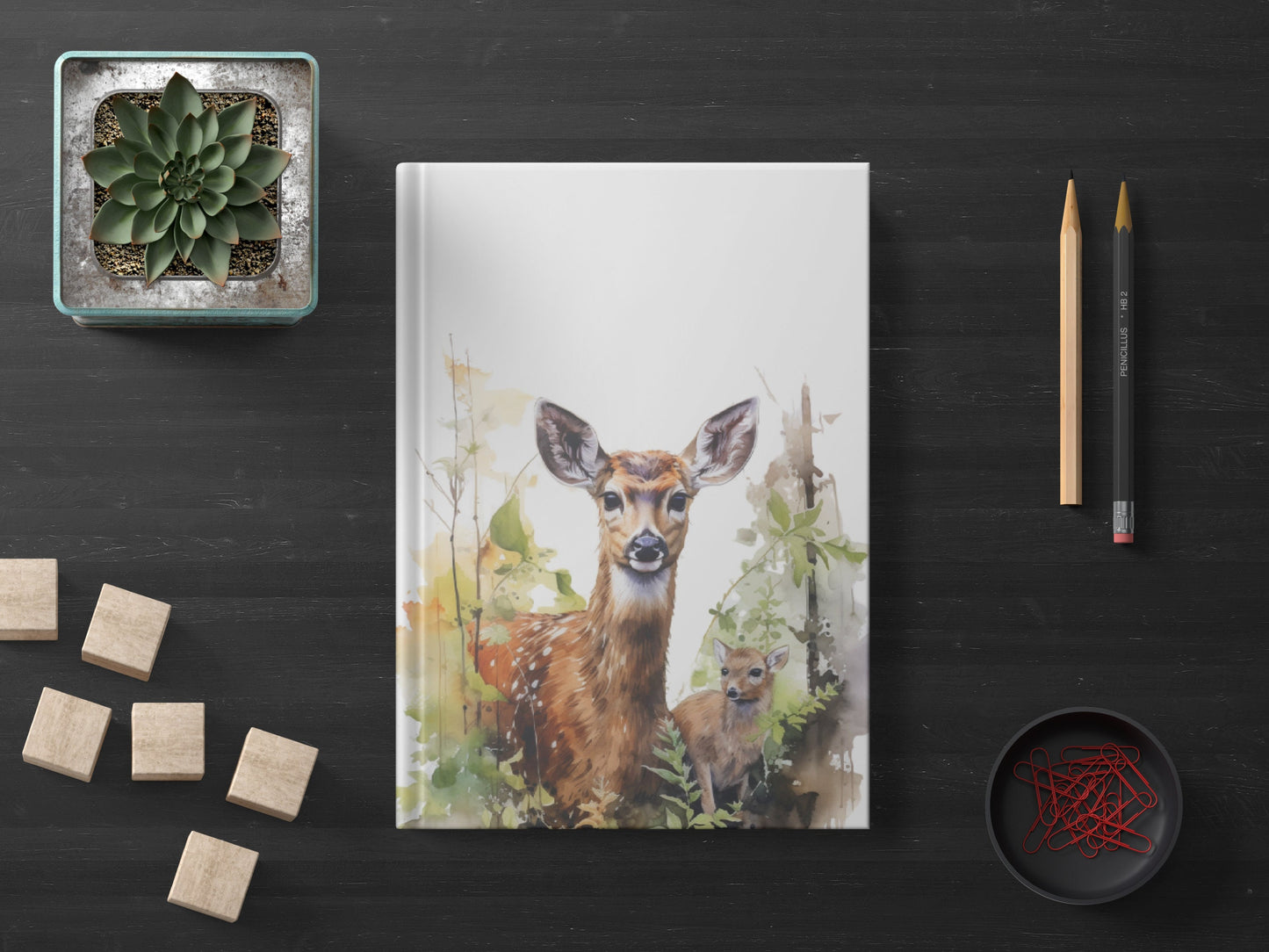 Deer in the Forest Notebook