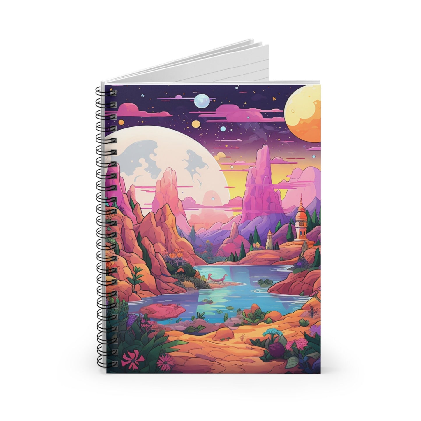 Fantasy Land Spiral Notebook