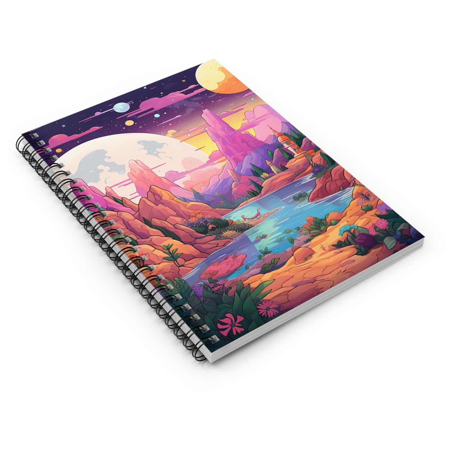 Fantasy Land Spiral Notebook