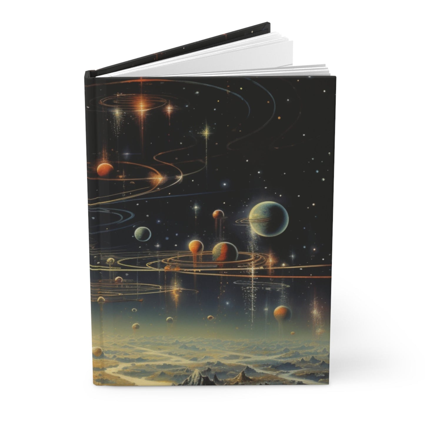 Planetary Orbit Space Notebook