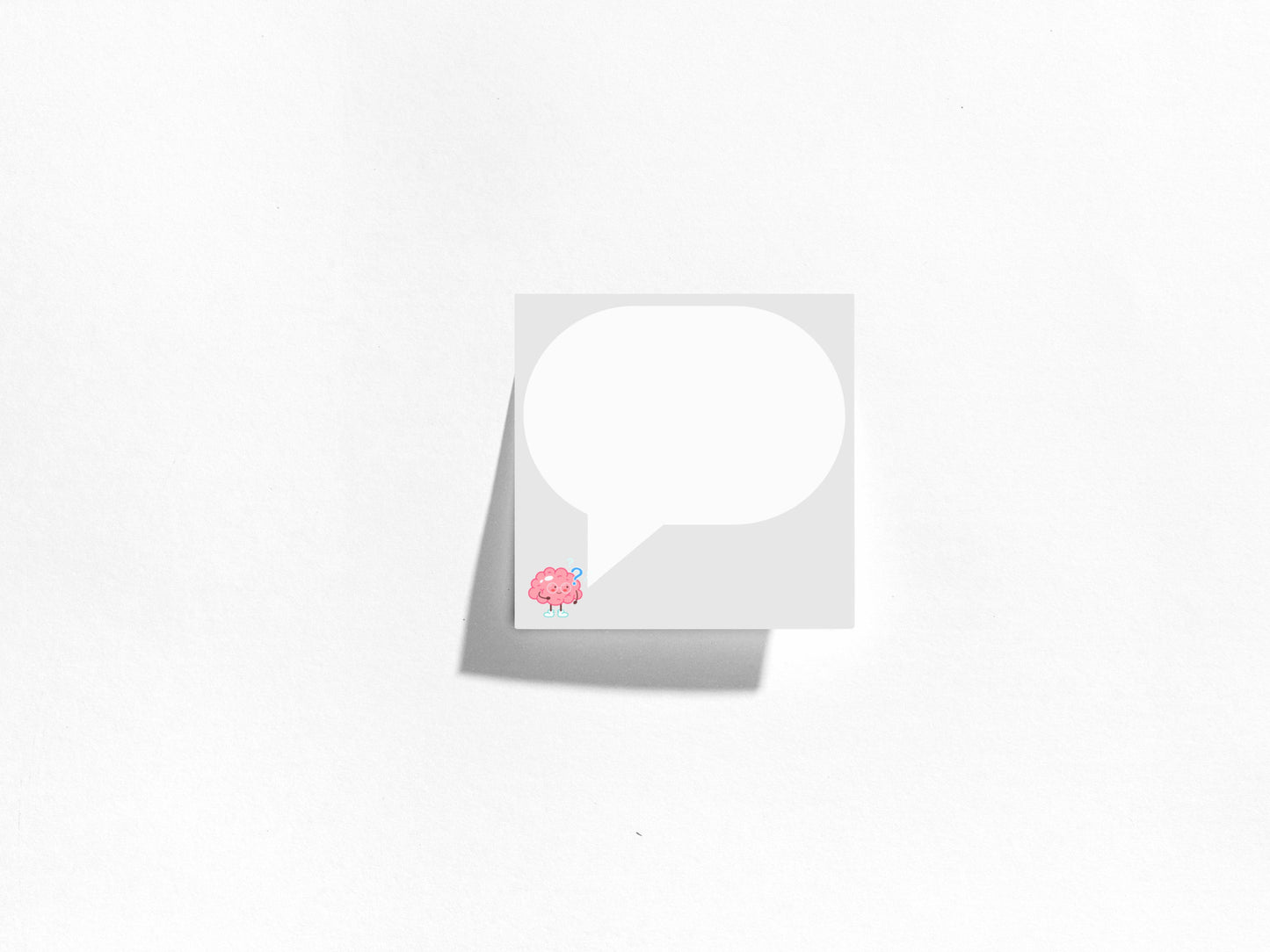 Brain Sticky Note Pads