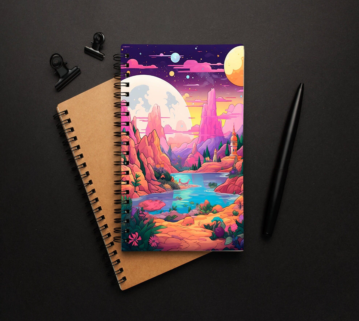 Fantasy Land Spiral Notebook