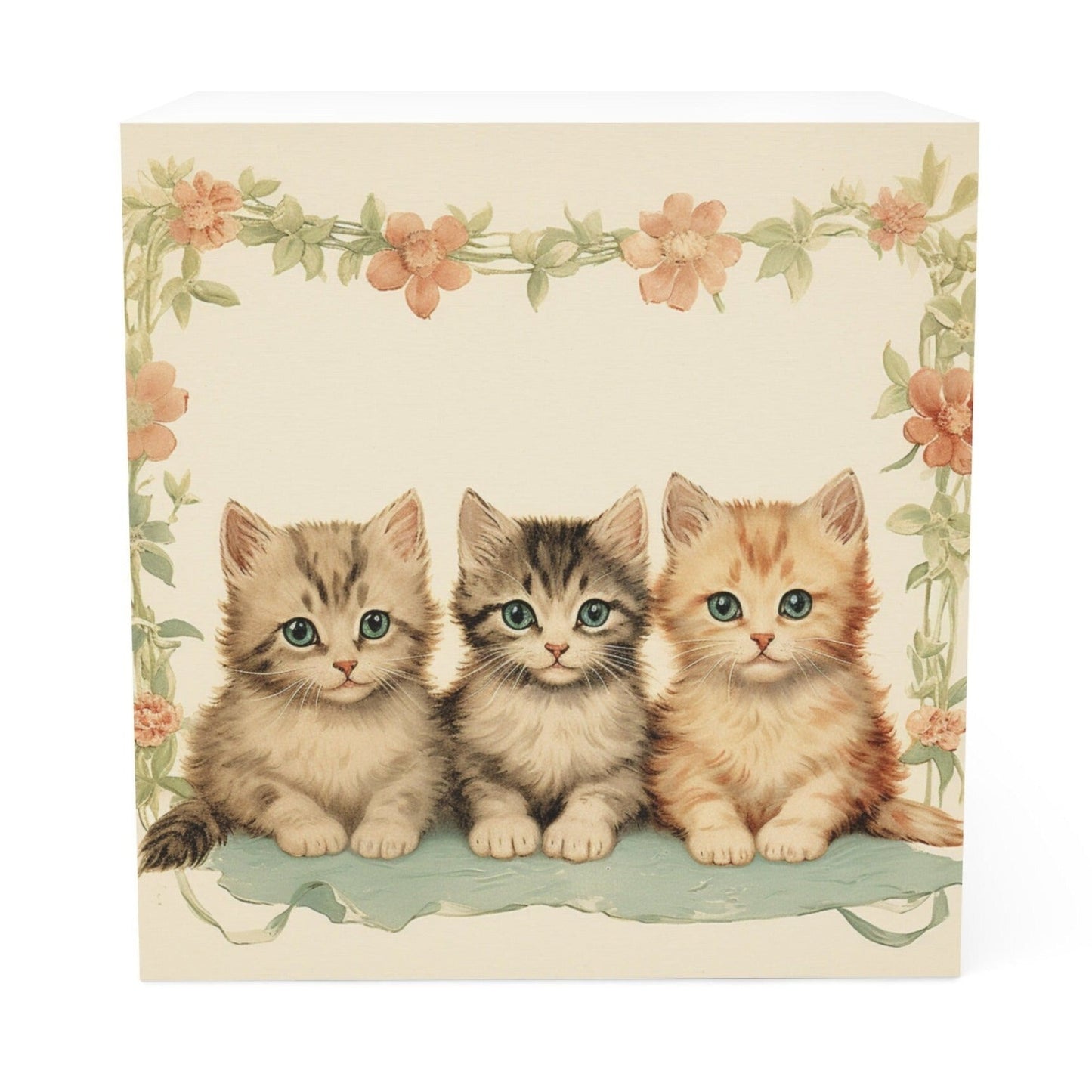 Cute Cats Sticky Note Cube