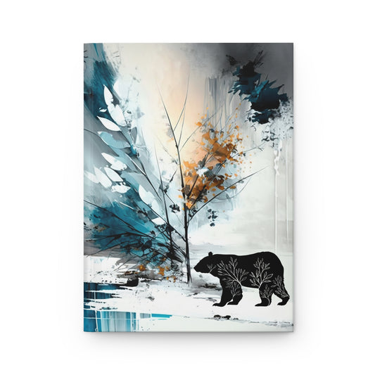 Bear in the Snow Notebook