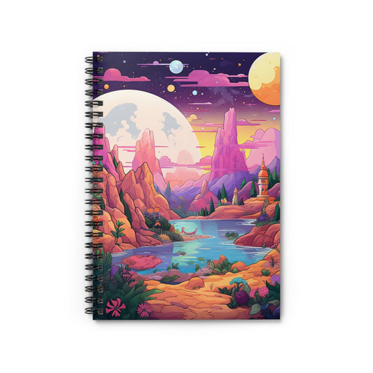 Fantasy Land Spiral Notebook