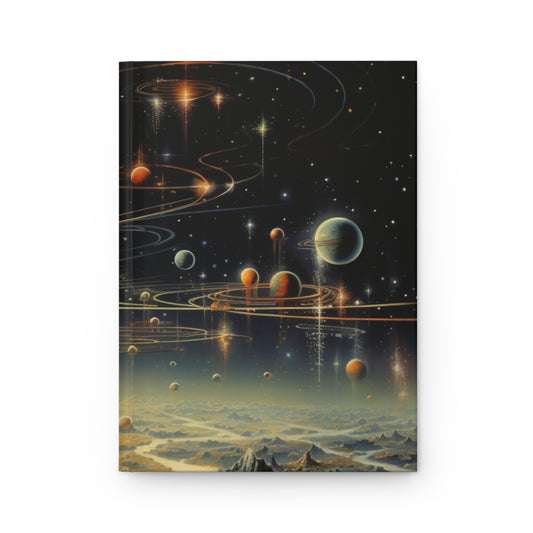 Planetary Orbit Space Notebook