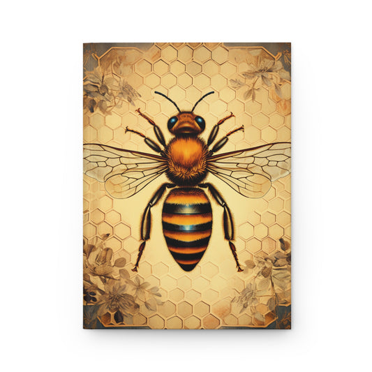 Honeycomb Bee Notebook
