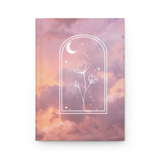 Pink Sunset Clouds Notebook
