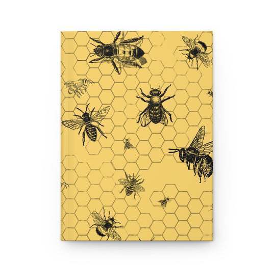 Bees and Honeycomb Notebook