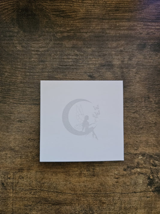 Fairy on a Moon Sticky Note Pads