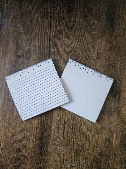 Spiders and Webs Sticky Note Pads
