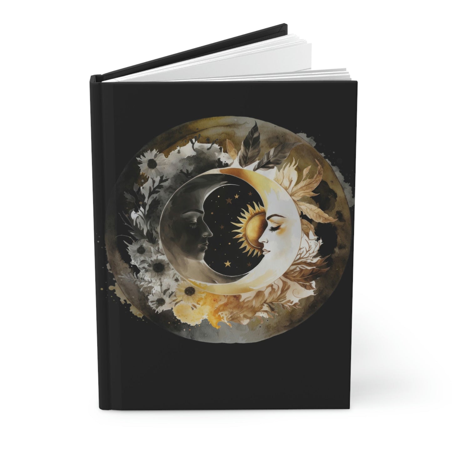 Celestial Sun and Moon Notebook