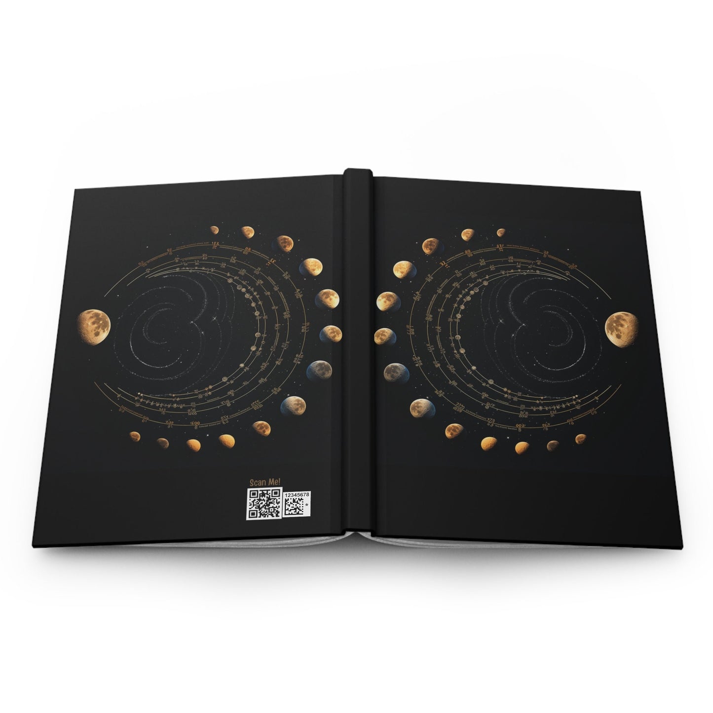 Celestial Moon Phase Notebook