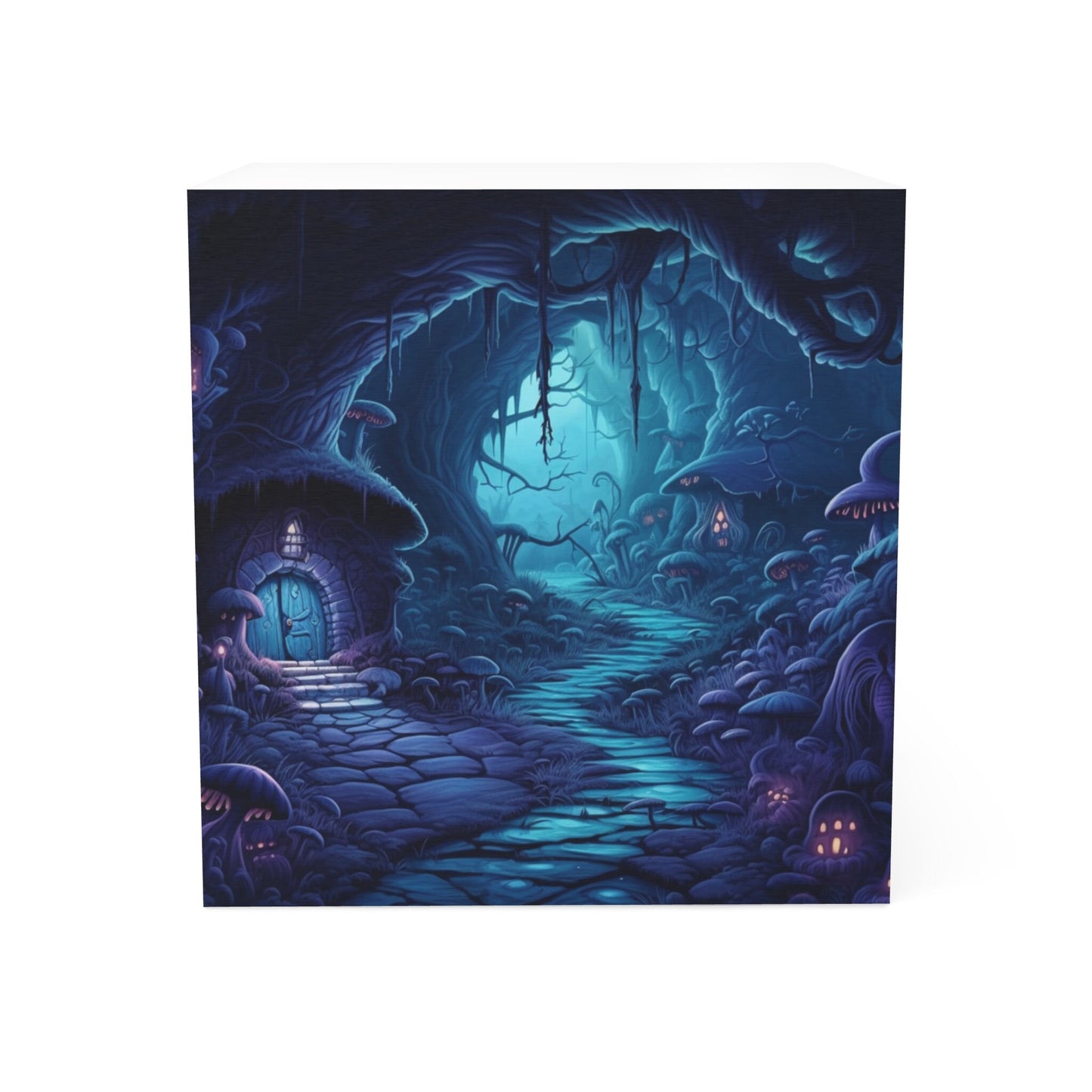 Spooky Forest Sticky Note Cube