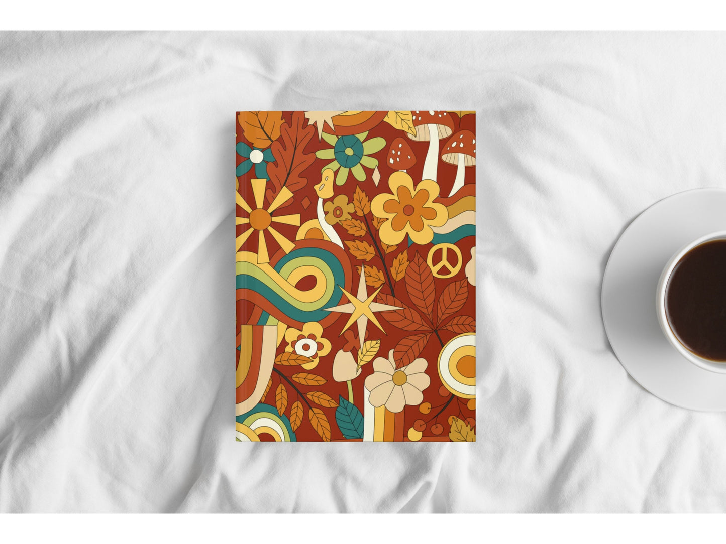 70s Groovy Hippie Notebook