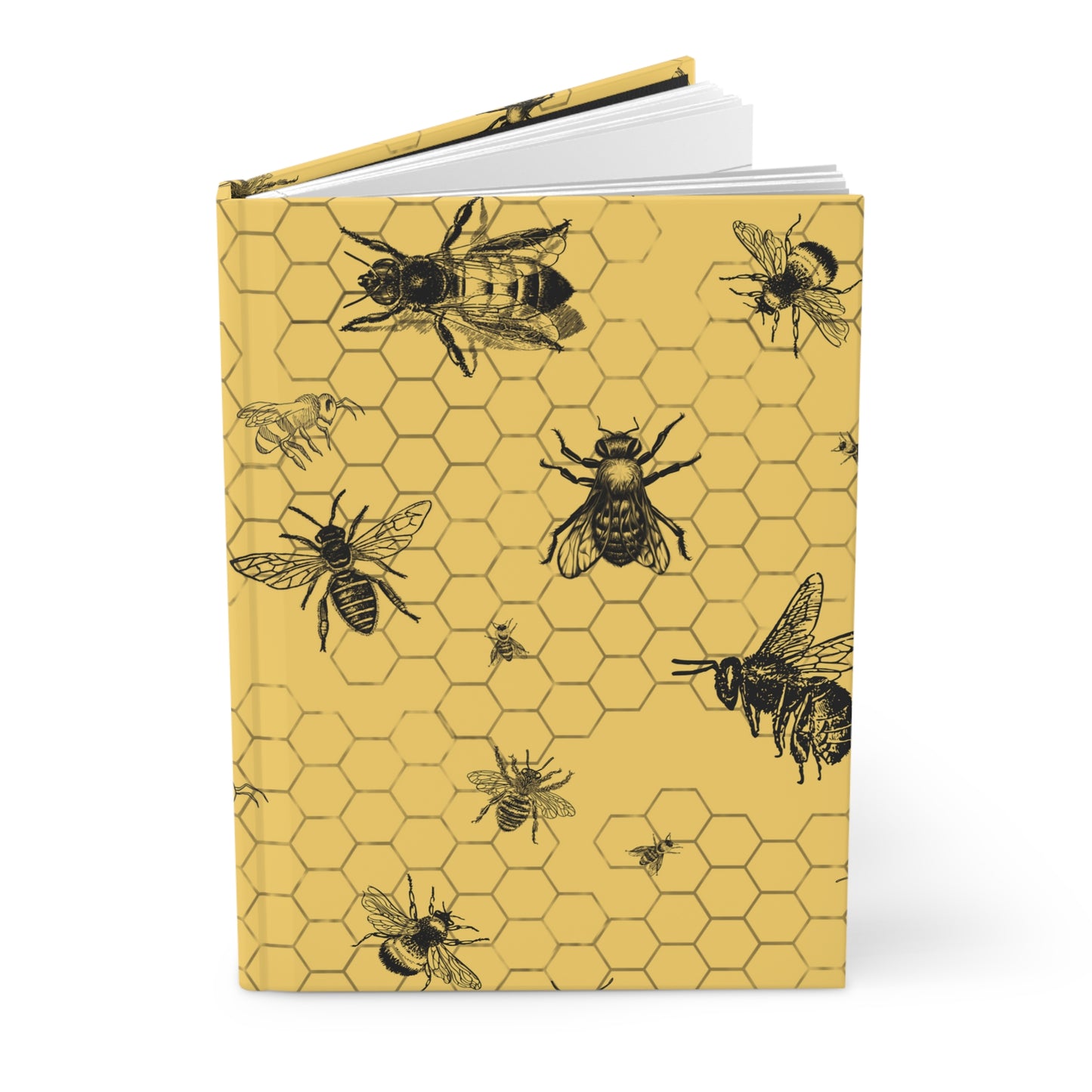 Bees and Honeycomb Notebook